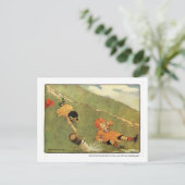 ジャック&ジル子供部屋ライム ポストカード (スタンド正面)