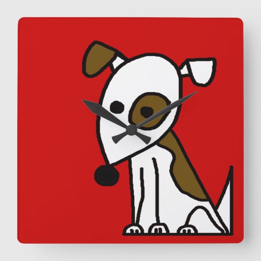 ジャック スクエア壁時計 (正面)