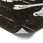 ジャック・スパロウ海賊旗 ポスター (角)