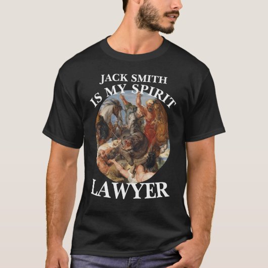 ジャック・スミスは私の精神的弁護士です Tシャツ (正面)