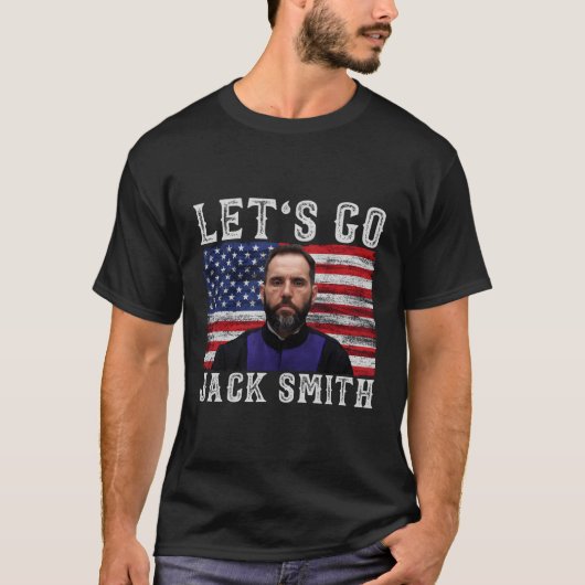 ジャック・スミス・アメリカ国旗を出そう Tシャツ (正面)