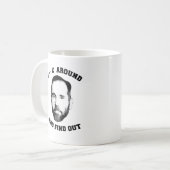 ジャック・スミス: FのまわりにとFind Out コーヒーマグカップ (正面左)