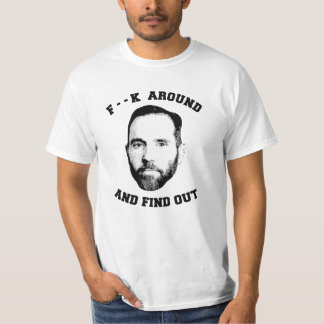ジャック・スミス： FのまわりにとFind Out Tシャツ