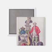 ジャック・ネッカーの呼び出し1789年7月16日 マグネット (正面/裏面)