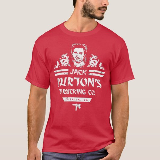 ジャック・バートンのトラッキング社 Tシャツ (正面)