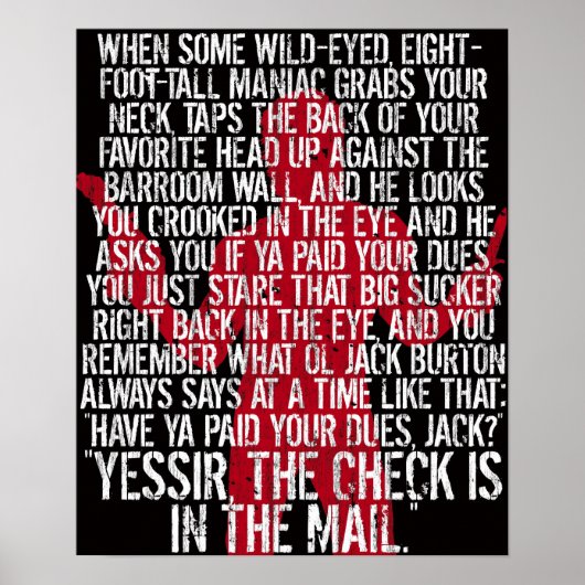 ジャック・バートンのポスター ポスター (正面)