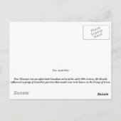 ジャック・パイン ポストカード (裏面)