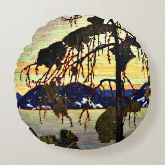 ジャック・パイン ラウンドクッション (正面)