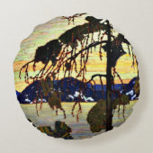 ジャック・パイン ラウンドクッション (裏面)