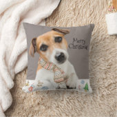 ジャック・ラッセルの子犬のペット クッション (ブランケット)