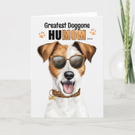 ジャック・ラッセルもっとも偉大・テリアー胡MOM母の日 シーズンカード