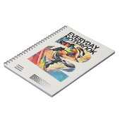 ジャック・ラッセル毎日の犬のノート ノートブック (左側)