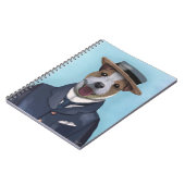 ジャック・ラッセル・イン・ボーター ノートブック (左側)