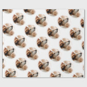 ジャック・ラッセル・テリアの犬 ラッピングペーパー (フラット)