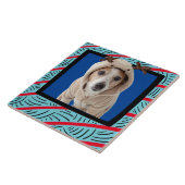 ジャック・ラッセル・テリアカスタマイズー写真枠 タイル (側面)