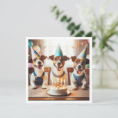 ジャック・ラッセル・テリアカード、ジャック・ラッセル・テリアー 招待状 (スタンド正面)