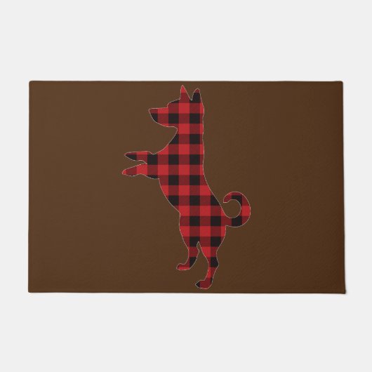 ジャック・ラッセル・テリアードッグ ドアマット (正面)