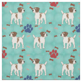 ジャック・ラッセル・テリアー漫画 ファブリック (見本)