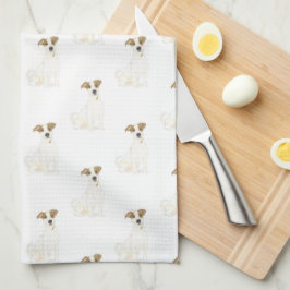 ジャック・ラッセル・テリアー キッチンタオル