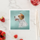 ジャック・ラッセル・テリアー スタンダードカクテルナプキン (インサイチュ)