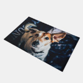 ジャック・ラッセル・テリアー・ドormat ドアマット (アングル)