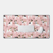 ジャック・ラッセル・テリアー・ポーズ デスクマット (キーボード&マウス)