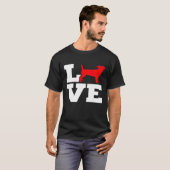ジャック・ラッセル・テリアー・ラブ Tシャツ (正面フル)