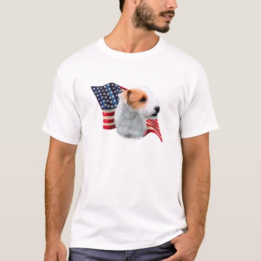 ジャック・ラッセル・テリア国旗 Tシャツ (正面)