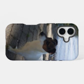 ジャック・ラッセル・テリア・ドッグ・カポ・フォン・オッペンハイム iPhone 16ケース (裏面横)