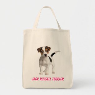 ジャック·ラッセル·テリア·ワンピー·ドッグ·スーパー·トート·バッグ トートバッグ