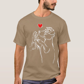 ジャック・ラッセル・テリア 愛する妻 犬のギフトアイデア フレンド Tシャツ