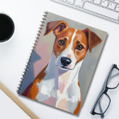 ジャック・ラッセル・テリア 絵画 犬 ペット ノートブック