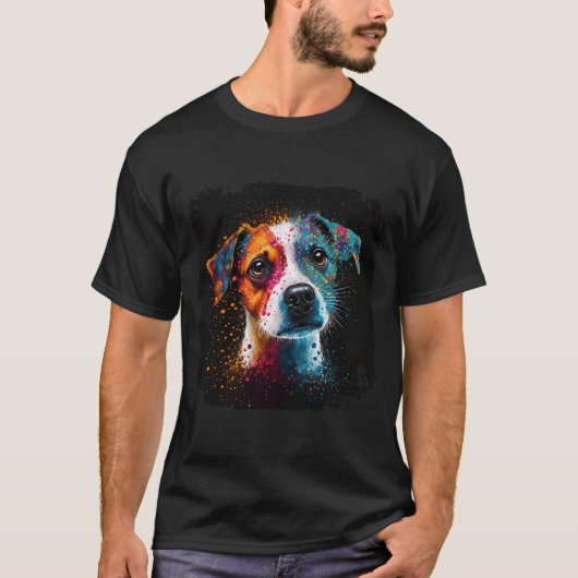 ジャック・ラッセル・テリア Tシャツ (正面)