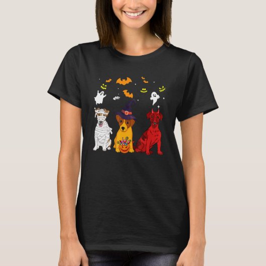 ジャック・ラッセル・テリア Tシャツ (正面)