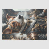 ジャック・ラッセル – デコページ –  薄葉紙 (正面)