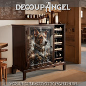 ジャック・ラッセル – デコページ –  薄葉紙