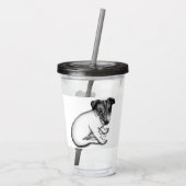 ジャック・ラッセル・パピー10歳 アクリルタンブラー (裏面)