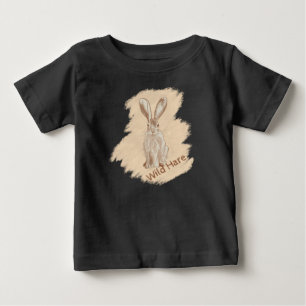 ジャック・ラビットと友人 ベビーTシャツ