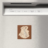 ジャック・ラビットと友人 マグネット (インサイチュ (食洗機))