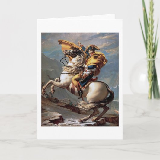 ジャック·ルイス·デビッド·ナポレオン·クロス·ザ·アルプス カード (正面)