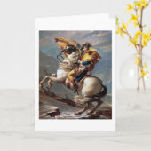 ジャック·ルイス·デビッド·ナポレオン·クロス·ザ·アルプス カード (黄色い花)