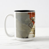 ジャック・ルイ・ダヴィッドによるアルプス横断戦 ツートーンマグカップ (左)