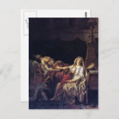 ジャック・ルイ・ダヴィッド – アンドロマケーの痛み ポストカード (正面/裏面)
