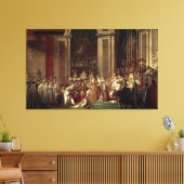 ジャック・ルイ・ダヴィデによるナポレオンの戴冠式 キャンバスプリント (インサイチュ (リビング))