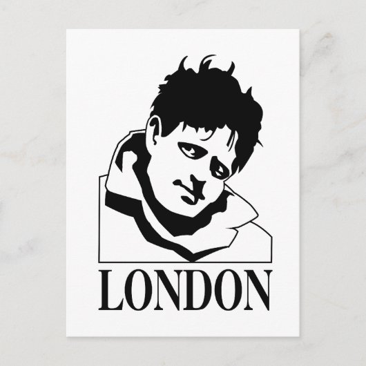 ジャック・ロンドン ポストカード (正面)