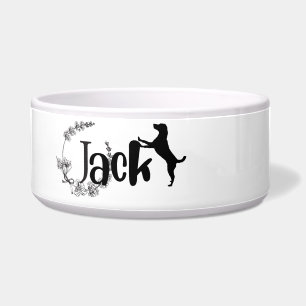ジャック – 犬の名皿 ボウル