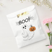 ジャック・o・ランタンと白い幽霊・ブー・ハロウィーン フェイバーバッグ (封をした状態)