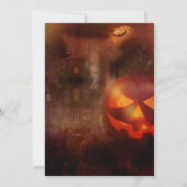 ジャック-O-ランタンチョーハウスハローウィンパーティ 招待状 (裏面)