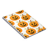 ジャック・o・ランタン模様 ノートブック (右側)