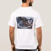 ジャックGardnerおよびすべての私達の英雄を記念して Tシャツ (裏面)